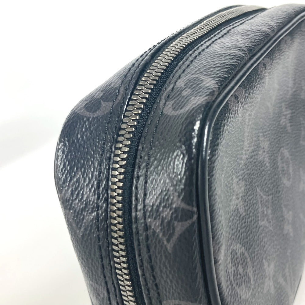 Louis Vuitton Pouch M43384 Monogram Eclipse Canvas Black Monogram Eclipse True Wallet Pm