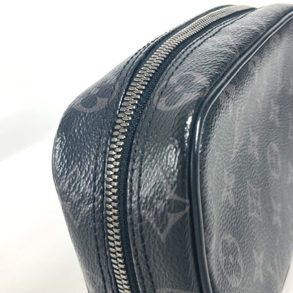 Louis Vuitton Pouch M43384 Monogram Eclipse Canvas Black Monogram Eclipse True Wallet Pm