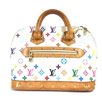 Louis Vuitton Handbag M92647 Monogram Multicolor Canvas White Monogram Multicolor Alma