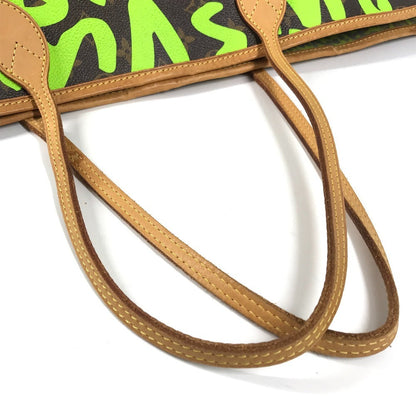 Louis Vuitton Tote Bag M93703 Monogramgraffiticanvas Green Monogram Graffiti Neverfull Gm Neverfull