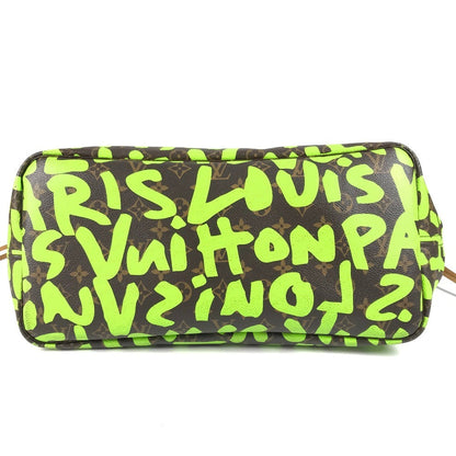 Louis Vuitton Tote Bag M93703 Monogramgraffiticanvas Green Monogram Graffiti Neverfull Gm Neverfull