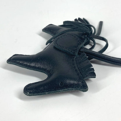 Hermes Bag Charm Anyo Miro Black Horse Horse Rodeo Pm