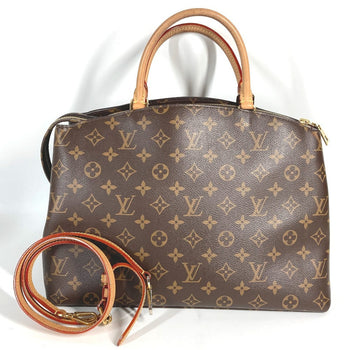 Louis Vuitton Handbag M45898 Monogram Canvas Brown Monogram Grand Palais Mm