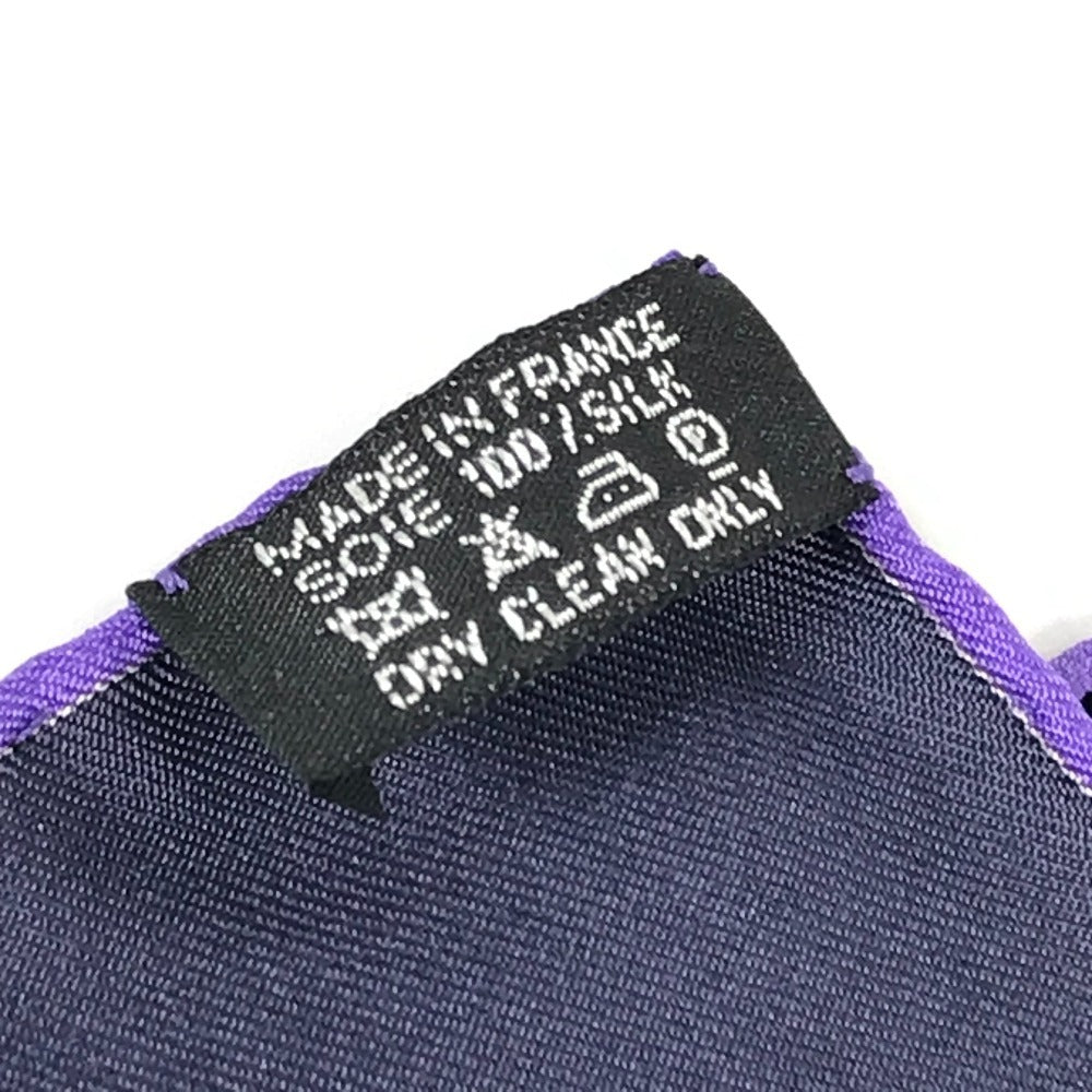 Hermes Scarf Silk Purple Carre90 Carre 90
