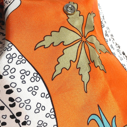 Hermes Pouch Silk Orange Multi Pouch Musardine Potion