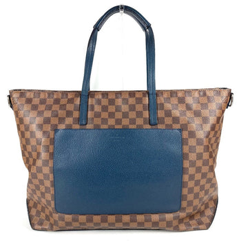 Louis Vuitton Shoulder Bag N41242 Damier Canvas Brown Damier Hippo