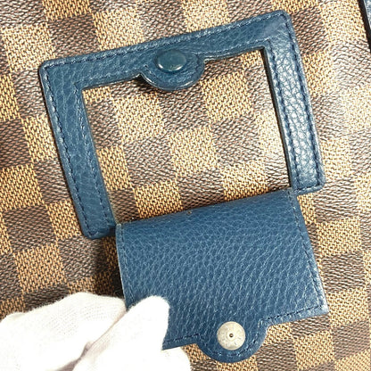 Louis Vuitton Shoulder Bag N41242 Damier Canvas Brown Damier Hippo