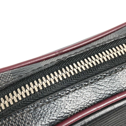 Louis Vuitton Shoulder Bag M55100 Damier Graphite Canvas, Epi Leather Navy Epidamie Graffit Danube
