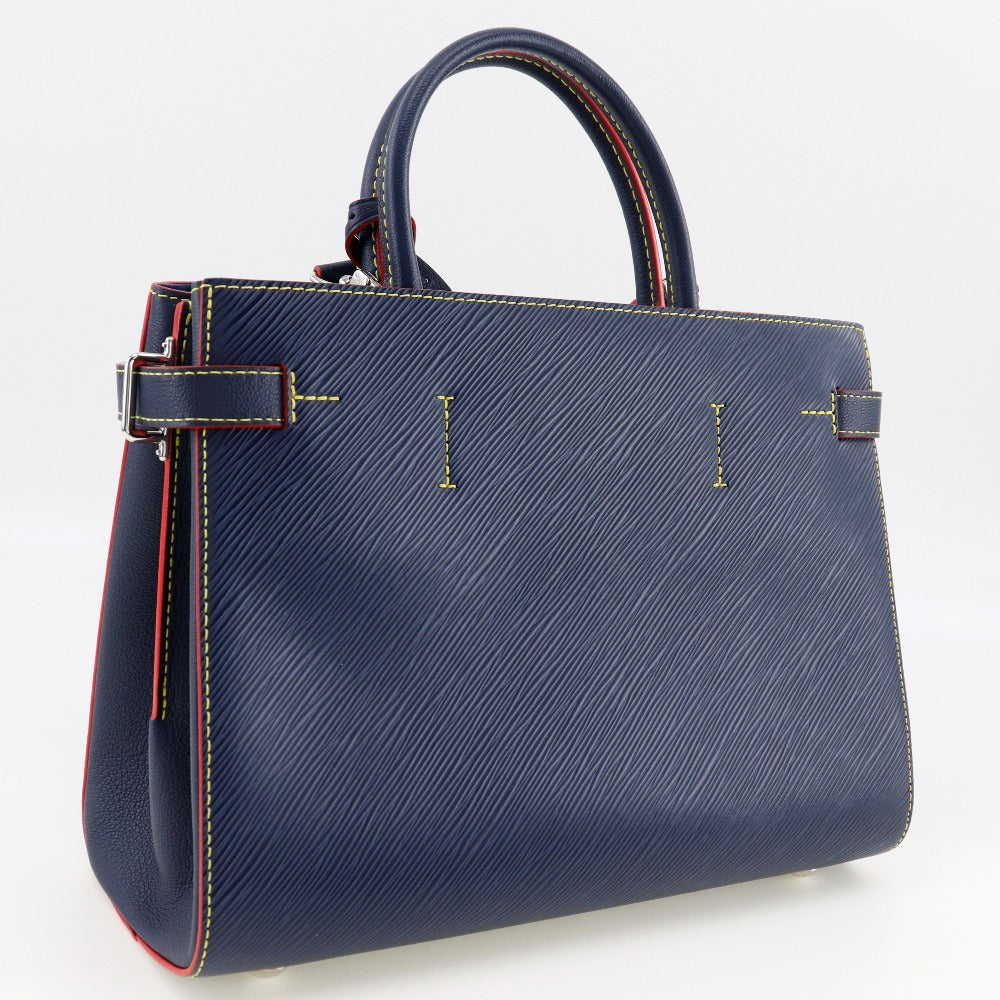 Louis Vuitton Handbag M54980 Epi Leather Blue 2Wayshoulder Twist Tote Women