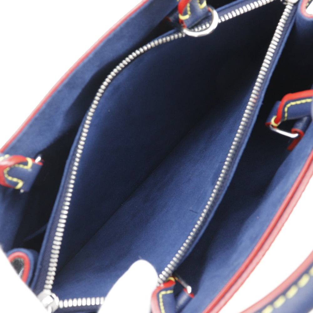 Louis Vuitton Handbag M54980 Epi Leather Blue 2Wayshoulder Twist Tote Women