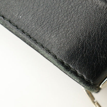 Gucci Shoulder Bag 001.4231 Gg Canvas Black One Belt Women