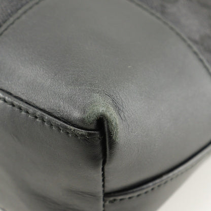 Gucci Shoulder Bag 001.4231 Gg Canvas Black One Belt Women