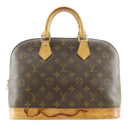 Louis Vuitton Handbag M51130 Monogram Canvas Brown Alma Pm Women