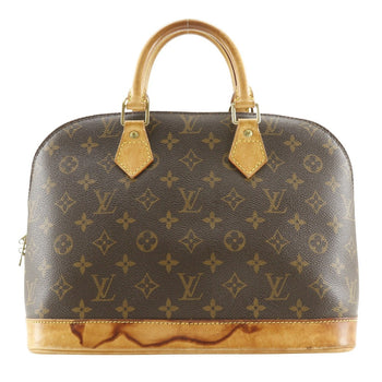 Louis Vuitton Handbag M51130 Monogram Canvas Brown Alma Pm Women