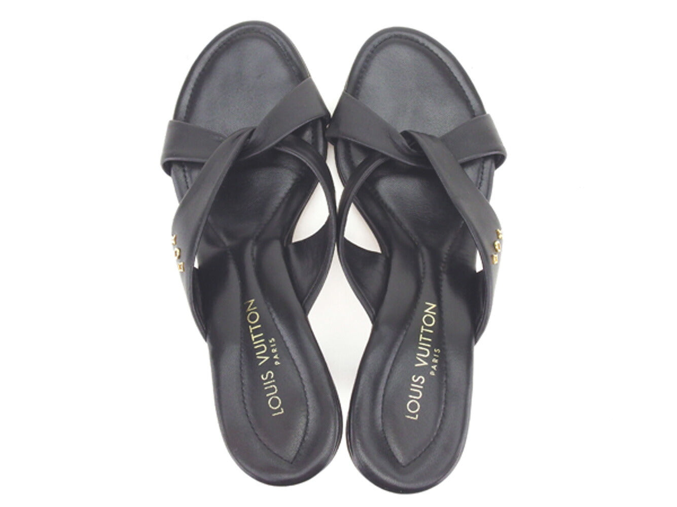 Louis Vuitton Sandals Black #34