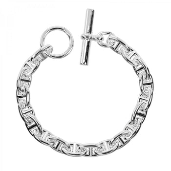 Hermes Bracelet Silver925 Silver Chene Dunkle Pm