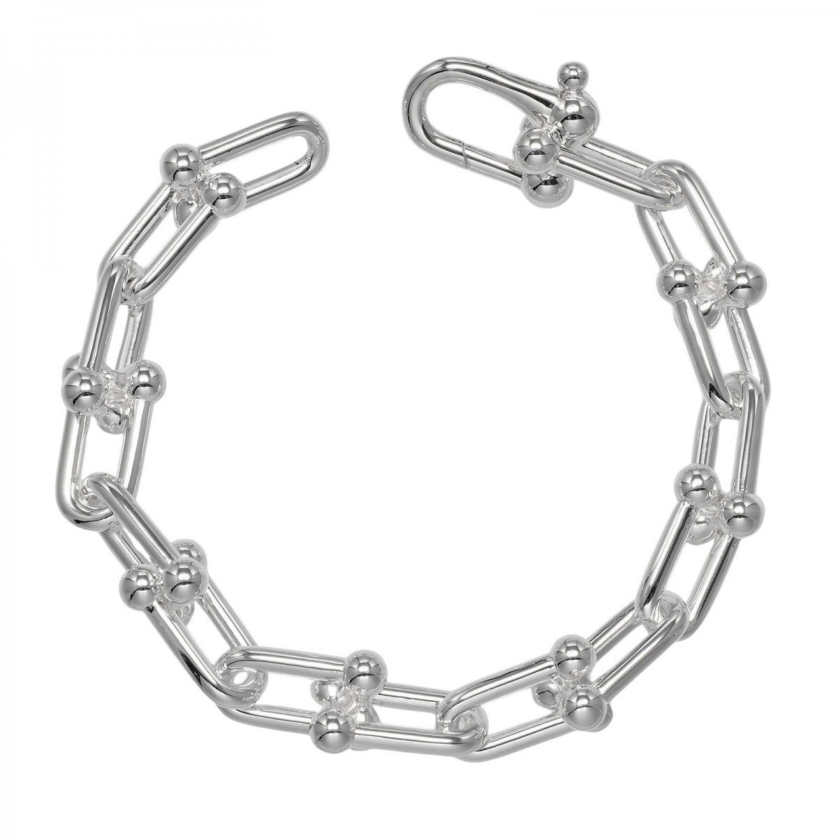 Tiffany&Co. Bracelet Silver925 Silver Hardware Large Link