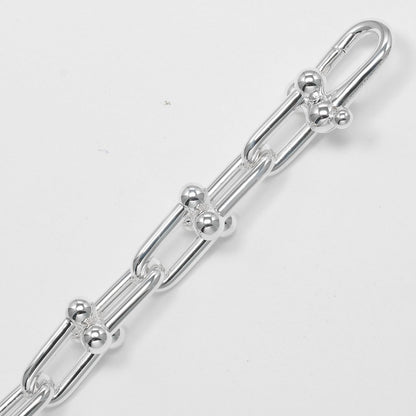 Tiffany&Co. Bracelet Silver925 Silver Hardware Large Link