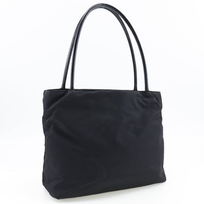Prada Tote Bag Nylon, Enamel Black Women