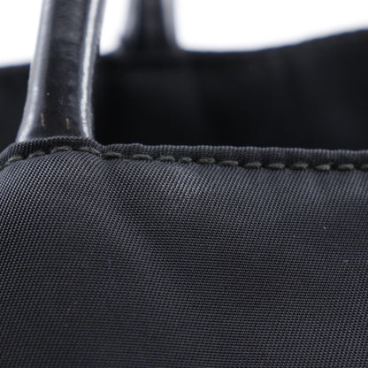 Prada Tote Bag Nylon, Enamel Black Women