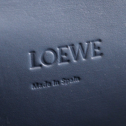 Loewe Shoulder Bag Calfskin Light Blue Small Barcelona Women