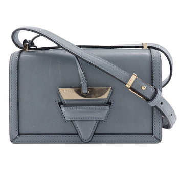 Loewe Shoulder Bag Calfskin Light Blue Small Barcelona Women