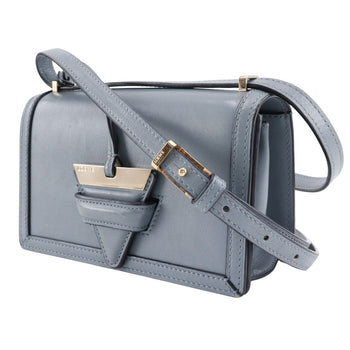 Loewe Shoulder Bag Calfskin Light Blue Small Barcelona Women