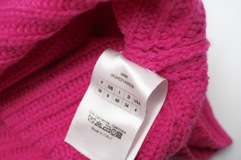 Christian Dior Sweater 3A24531Am508 Cashmere Pink 36
