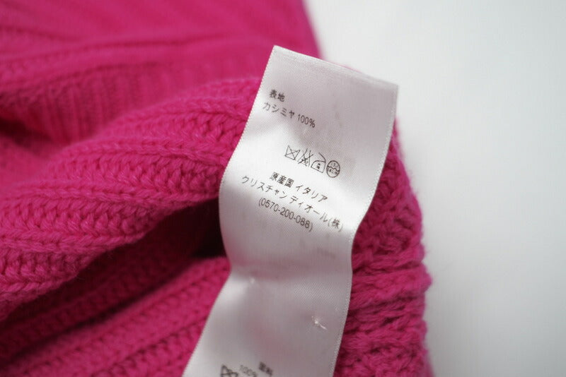 Christian Dior Sweater 3A24531Am508 Cashmere Pink 36