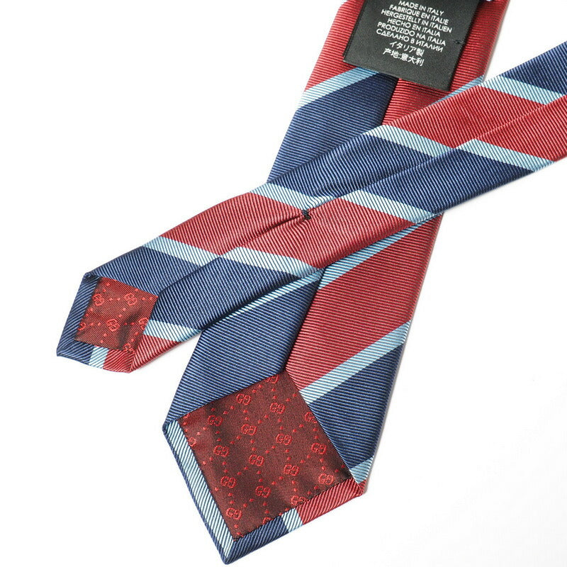 Gucci Tie Silk Multicolor Mens