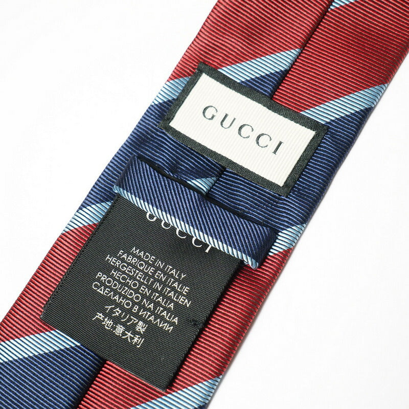 Gucci Tie Silk Multicolor Mens