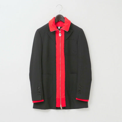 Burberry Jacket 4562545 Wool Black Women Uk6 Us4 It38 (170/80A)