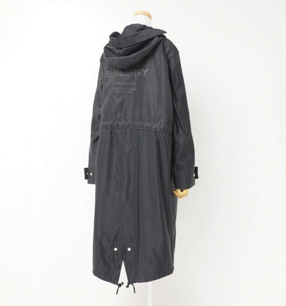 Burberry Coat 8038707/71C Nylon Black Women Uk8/175/84A