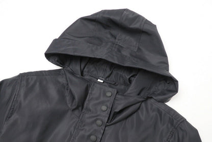 Burberry Coat 8038707/71C Nylon Black Women Uk8/175/84A