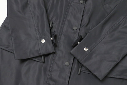 Burberry Coat 8038707/71C Nylon Black Women Uk8/175/84A