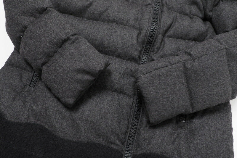 Moncler Jacket 220934992350-54441 Wool Charcoal Gray Ocelot Zero(Equivalent To S)