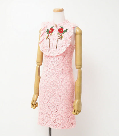 Gucci One Piece 460655 Cotton Pink Women 36