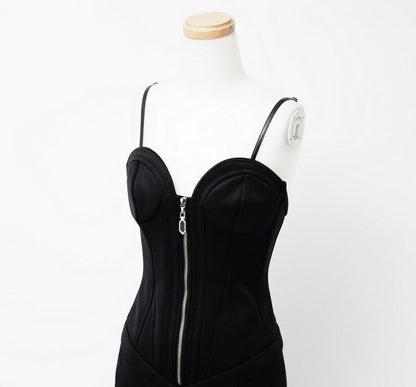 Louis Vuitton One Piece Fhr017Xbd A195 Nylon Black Women 34