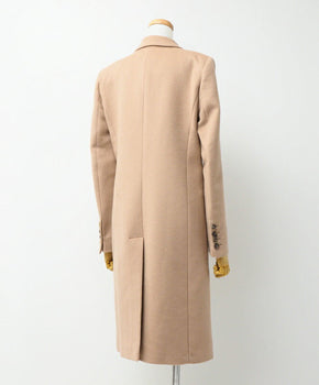 Gucci Coat 455739 Zgw07 Wool Light Beige Women 38