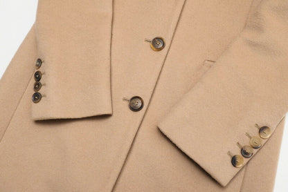 Gucci Coat 455739 Zgw07 Wool Light Beige Women 38
