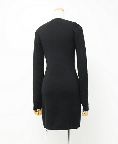 Hermes Knit 26-7730 Cashmere, Silk Black 34