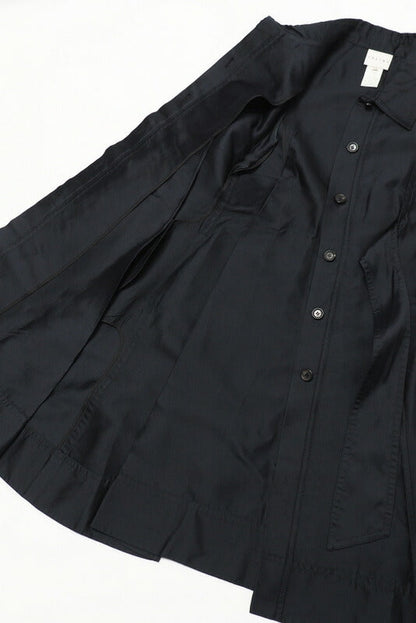 Celine Coat 322.7307692 Silk Black Women 38