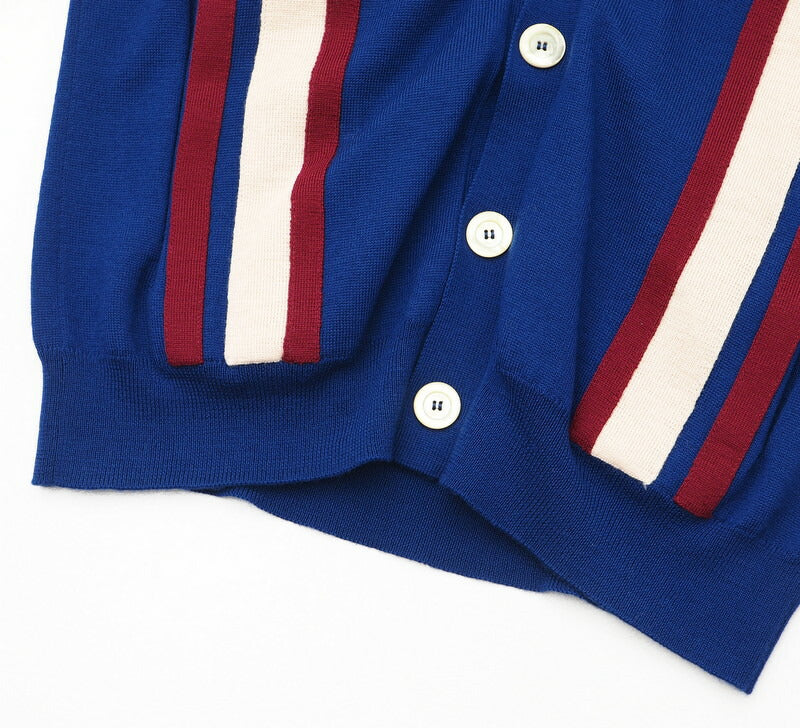 Gucci Knit 597800 Knit Blue/Red/Ivory Women Xs