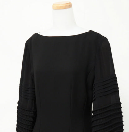 Louis Vuitton One Piece Fgro44Hoj 983N Silk Black Women 34