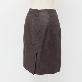 Max Mara Suit 60610197 Cotton Brown Women 36