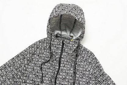 Moncler Hoodie E109U4100100/539Kp Nylon Two-Tone (Black) Mens 7