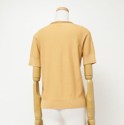 Hermes Cardigan Knit Camel 34