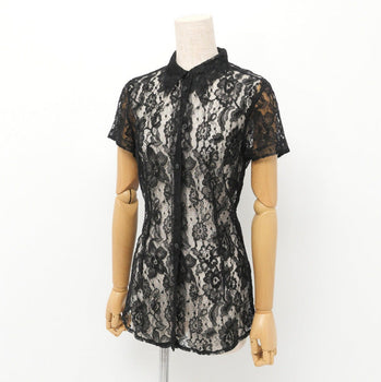 Dolce&Gabbana Blouse F5830T Race Black Women 42