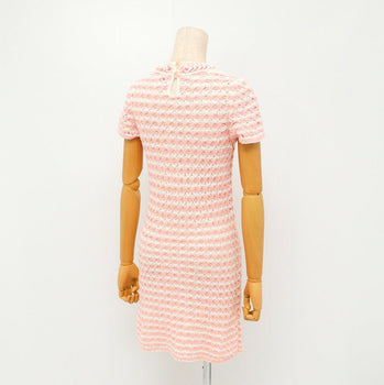 Chanel Knit P58522K07665 Knit Pink|White Women 34