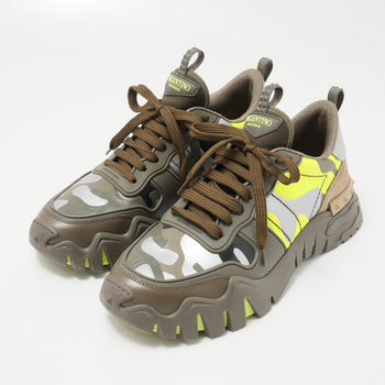 Valentino Garavani Sneakers Fabric Khaki Mens 42